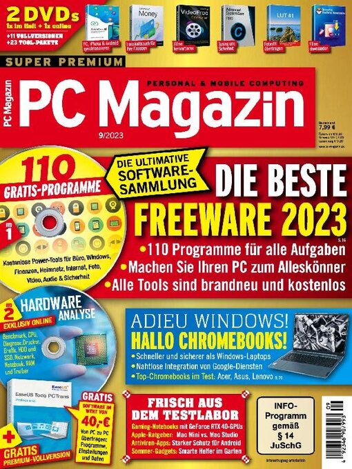 Title details for PC Magazin/PCgo by Weka Media Publishing GmbH - Available